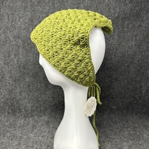 NEW Handmade Crochet Bandana Sage Green Handmade With Love Cozy